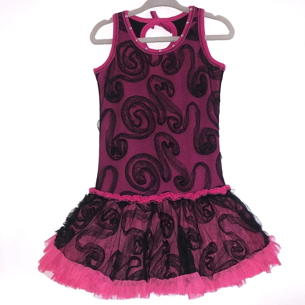 Girls Ooh! La La! Couture Hot Pink Tutu Dress 2T